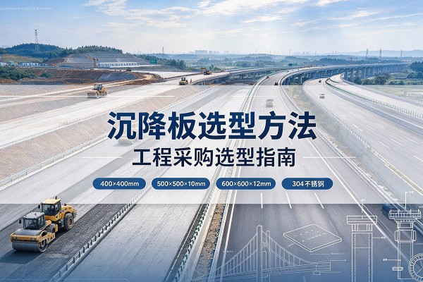 河南沉降板选择方法