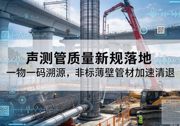 河南声测管质量新规落地，一物一码溯源，非标薄壁管材加速清退