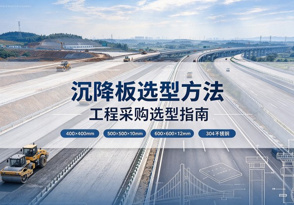 河南沉降板选择方法